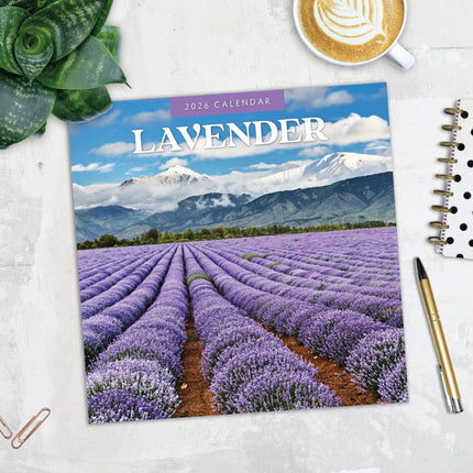 Red Robin Lavendel Kalender 2026