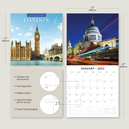 Red Robin London Kalender 2025