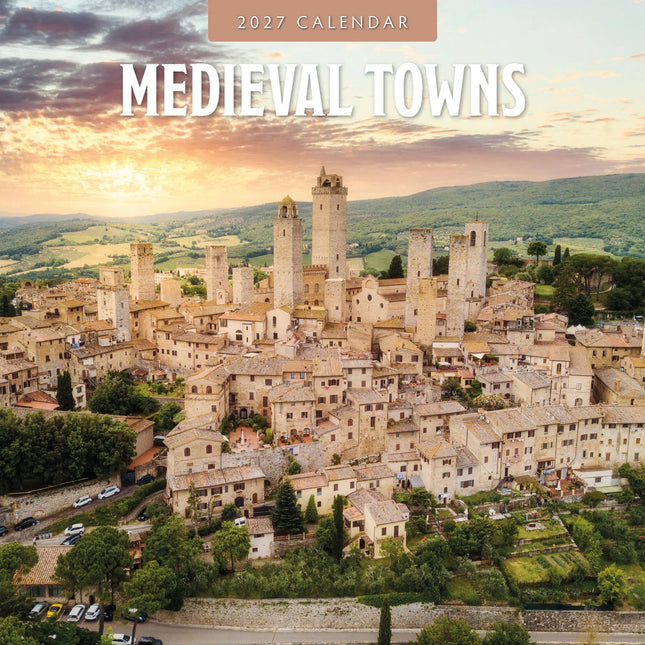 Red Robin Medieval Towns Kalender 2027