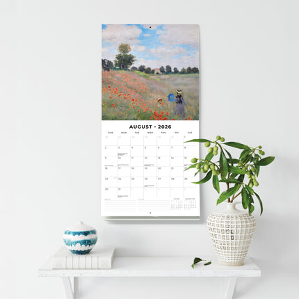 Red Robin Monet Kalender 2026