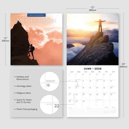 Red Robin Motivation Kalender 2026