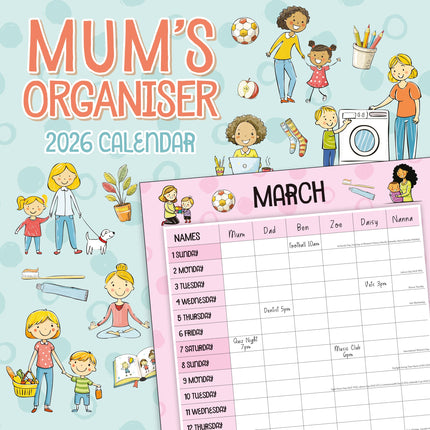 Red Robin Mums Organiser 2027