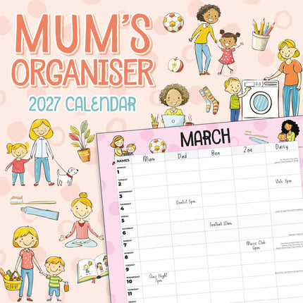 Red Robin Mums Organiser 2027