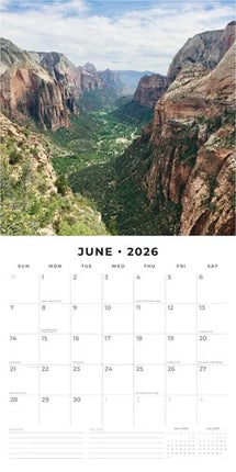 Red Robin National Parks of America Kalender 2026