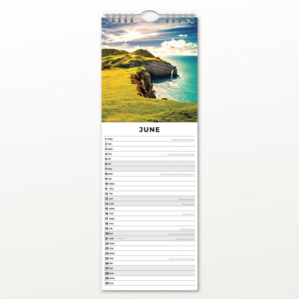 Red Robin Noord Ierland Slimline Kalender 2026