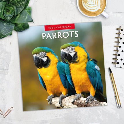 Red Robin Papegaaien Kalender 2026