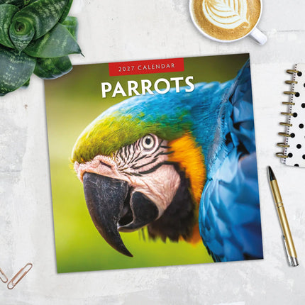 Red Robin Papegaaien Kalender 2027