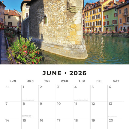 Red Robin Provence Kalender 2026