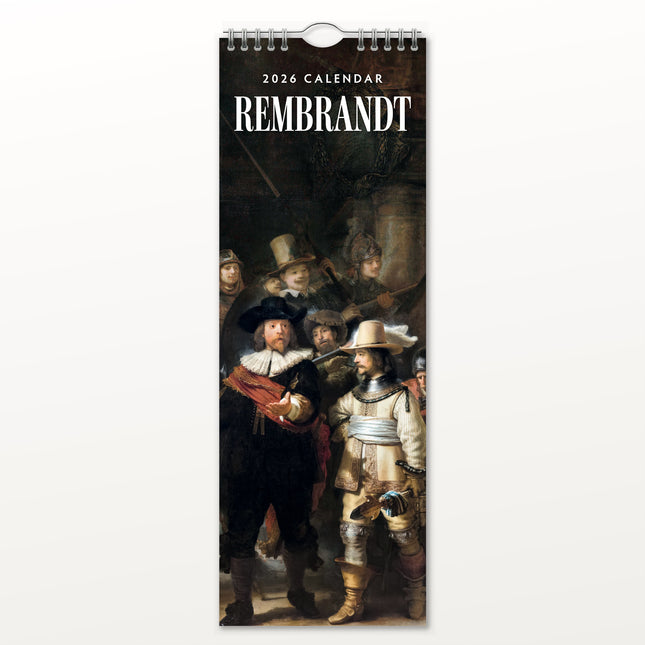 Red Robin Rembrandt Slimline Kalender 2026