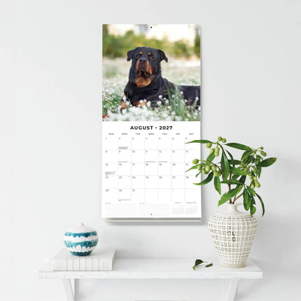 Red Robin Rottweiler Kalender 2027
