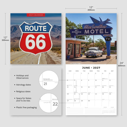 Red Robin Route 66 Kalender 2027