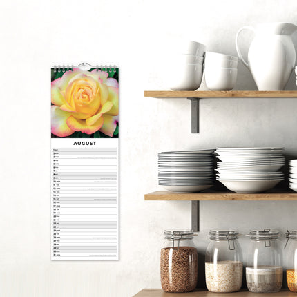 Red Robin Rozen Slimline Kalender 2026
