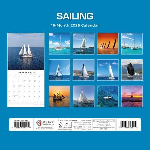 Red Robin Sailing Kalender 2026