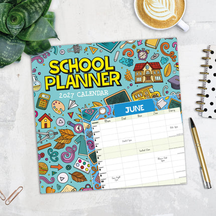 Red Robin School Planner - Kalender 2027