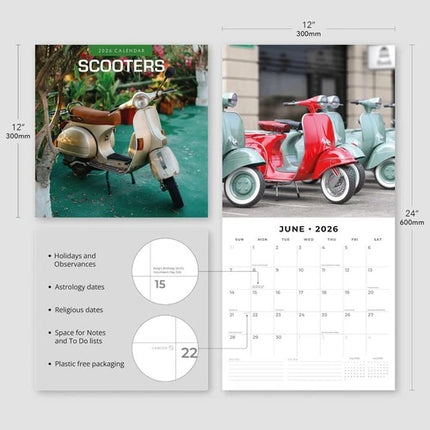 Red Robin Scooters Kalender 2026
