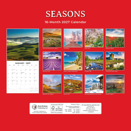 Red Robin Seasons Kalender 2027