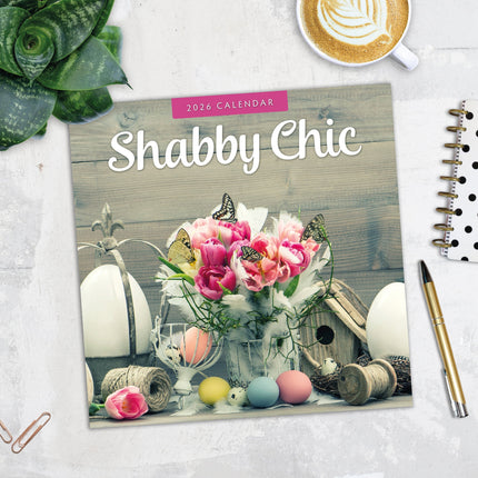 Red Robin Shabby Chic Kalender 2026