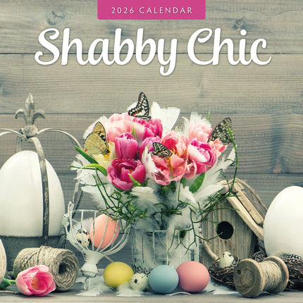 Red Robin Shabby Chic Kalender 2026
