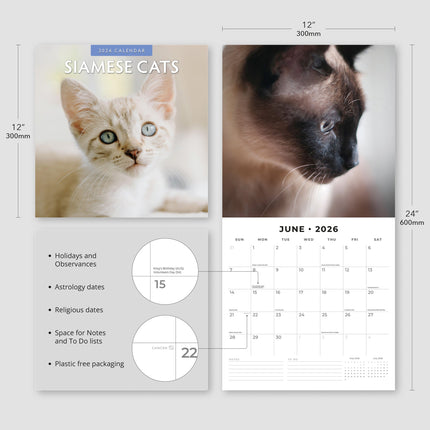 Red Robin Siamees Kalender 2026