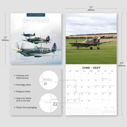 Red Robin Spitfires Kalender 2027