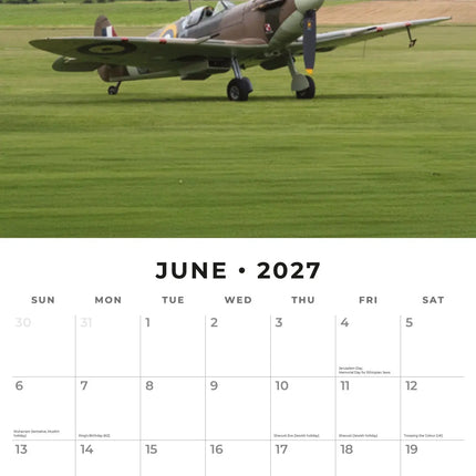 Red Robin Spitfires Kalender 2027