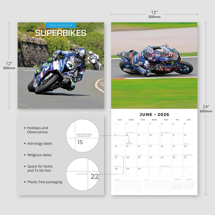 Red Robin Superbikes Kalender 2026