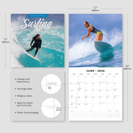 Red Robin Surfing Kalender 2026