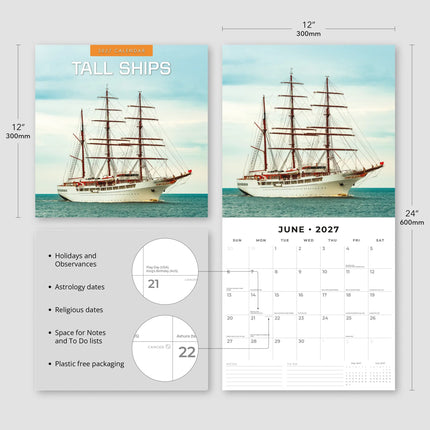 Red Robin Tall Ships Kalender 2027