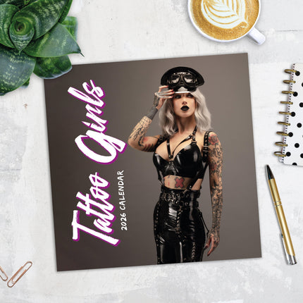 Red Robin Tattoo Girls Kalender 2026