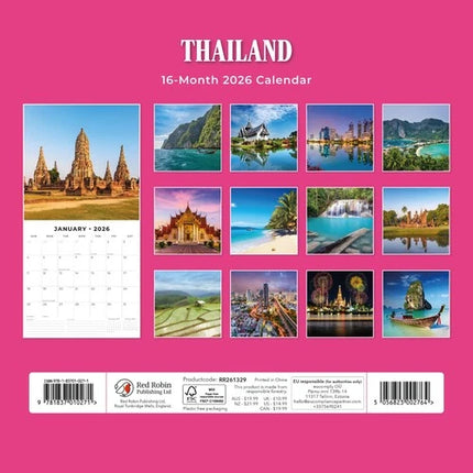 Red Robin Thailand Kalender 2026