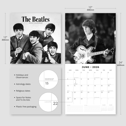 Red Robin The Beatles Kalender 2026