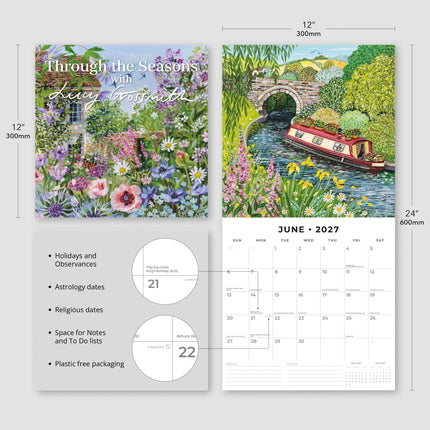 Red Robin Through the Seasons with Lucy Grossmith Kalender 2027
