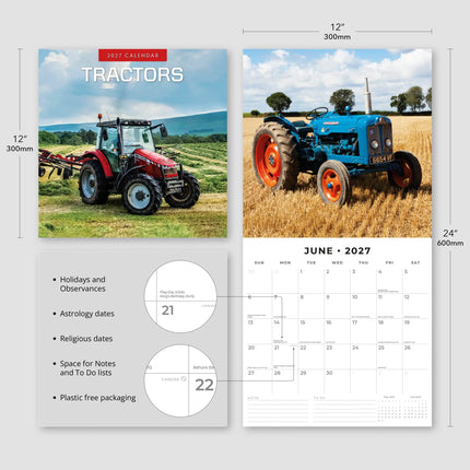 Red Robin Tractors Kalender 2027