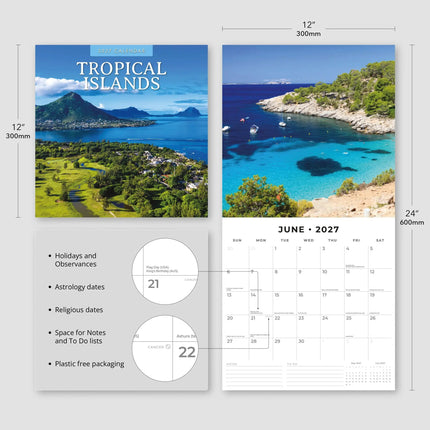 Red Robin Tropical Islands Kalender 2027
