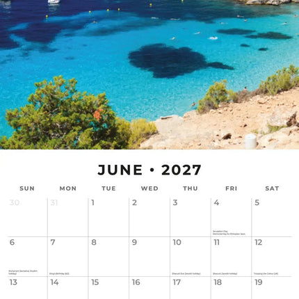 Red Robin Tropical Islands Kalender 2027