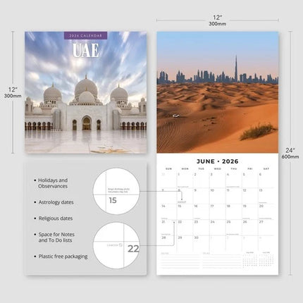 Red Robin UAE Kalender 2026