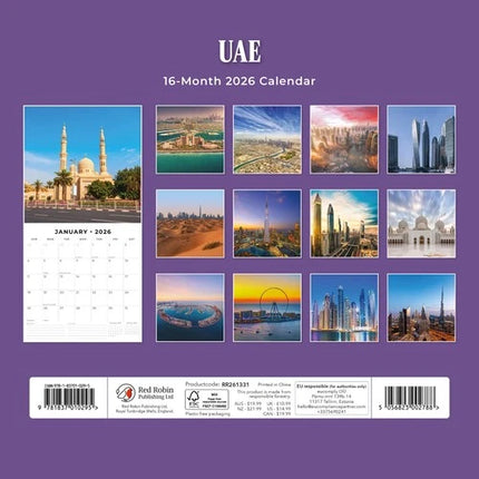 Red Robin UAE Kalender 2026