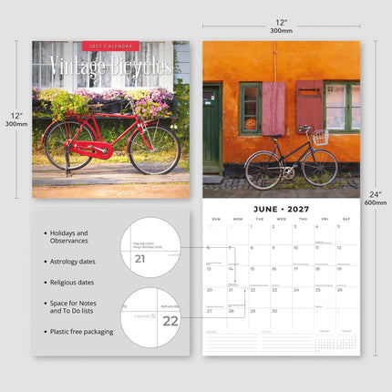 Red Robin Vintage Bicycles Kalender 2027