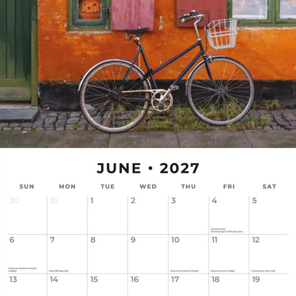 Red Robin Vintage Bicycles Kalender 2027
