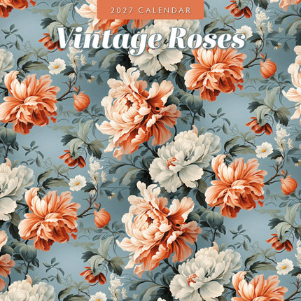 Red Robin Vintage Roses Kalender 2027
