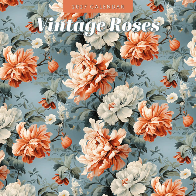 Red Robin Vintage Roses Kalender 2027