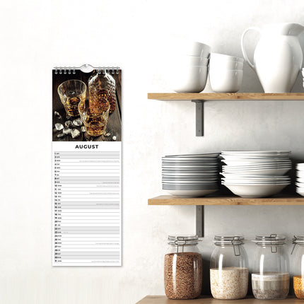 Red Robin Whiskey Slimline Kalender 2026