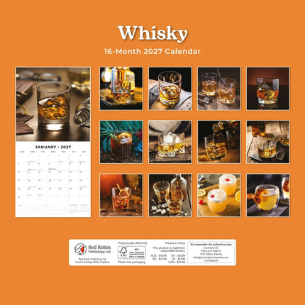Red Robin Whisky Kalender 2027