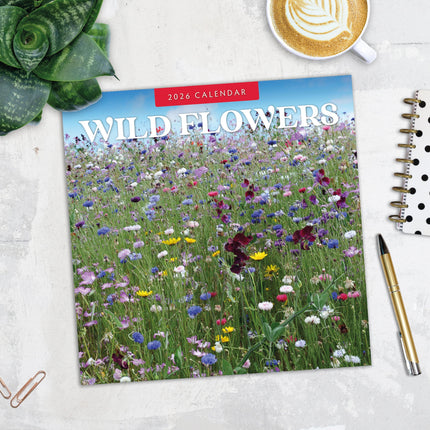 Red Robin Wilde Bloemen Kalender 2026