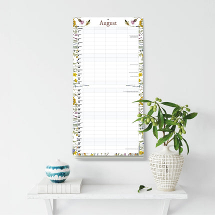 Red Robin Wildflowers Family Organiser 2027