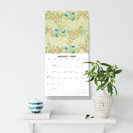 Red Robin William Morris Kalender 2027