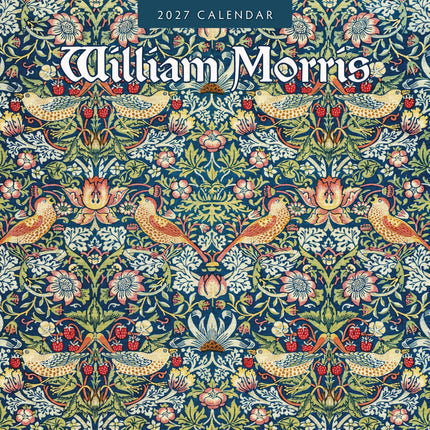 Red Robin William Morris Kalender 2027