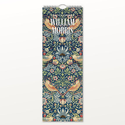 Red Robin William Morris Slimline Kalender 2026