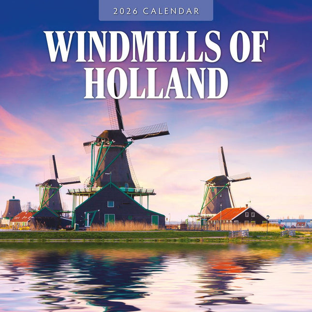 Red Robin Windmills of Holland Kalender 2026