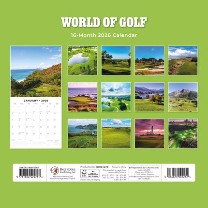 Red Robin World of Golf Kalender 2026
